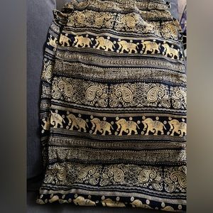 Navy and cream lounge pants